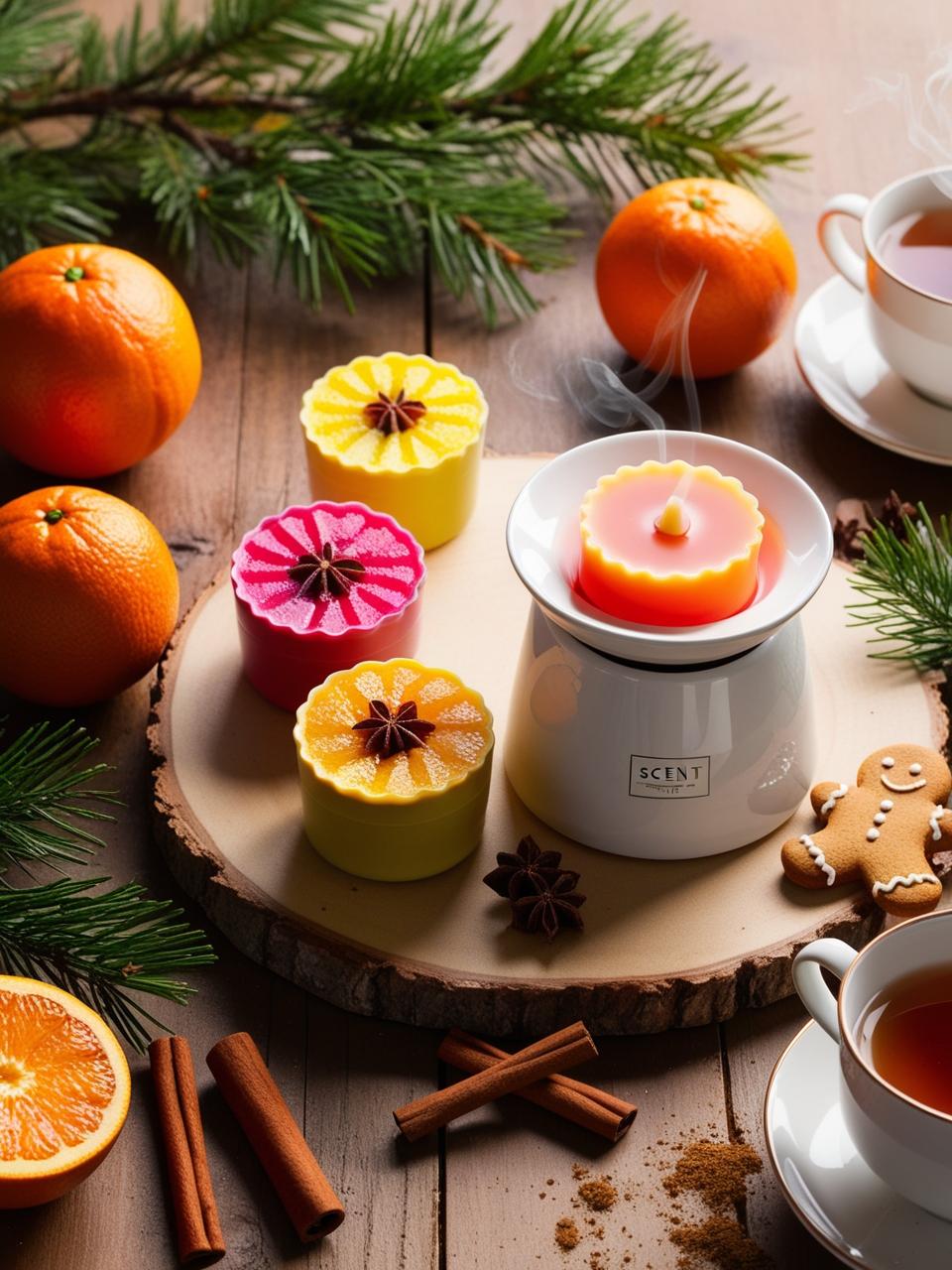 Coffret Brûle parfum et ses fondants - HIVER